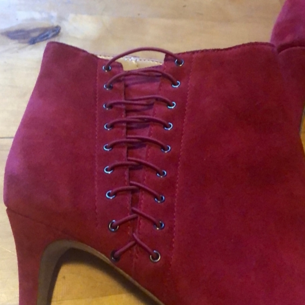 Red Heel Booties